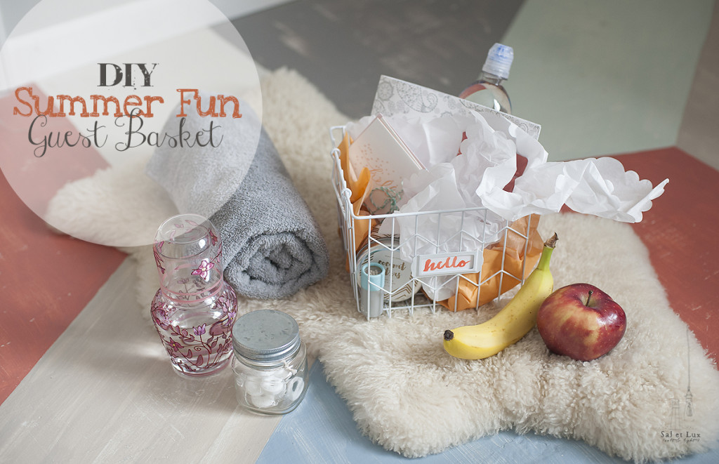Creating a Welcome Guest Basket