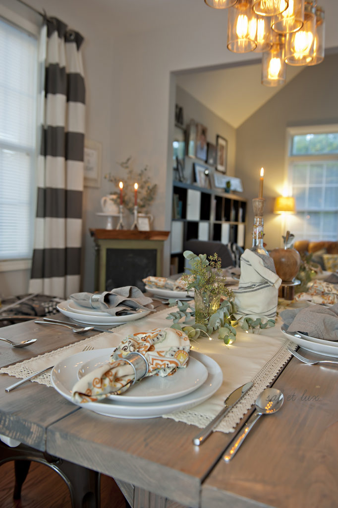 Holiday Table Decor | Transitional Table