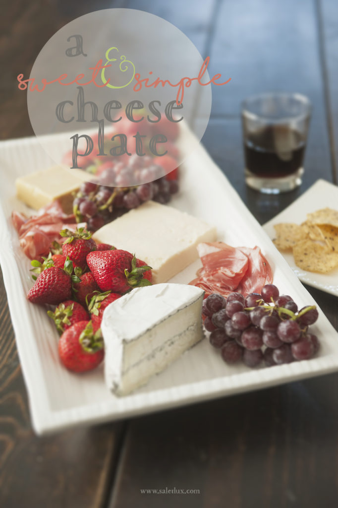 Sweet & Simple Cheese Plate